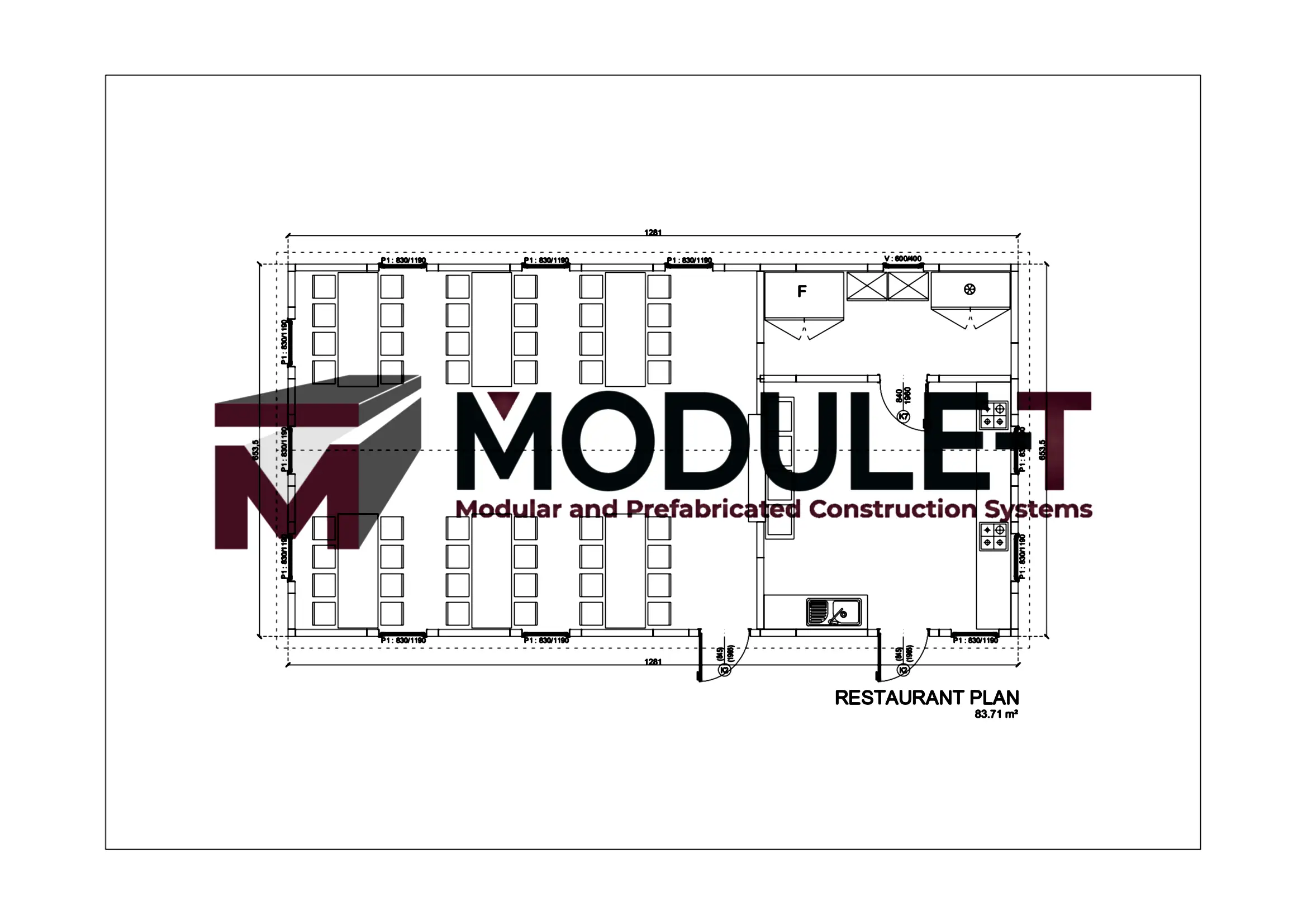 Module-T | Prefabricated Restaurant Buildings