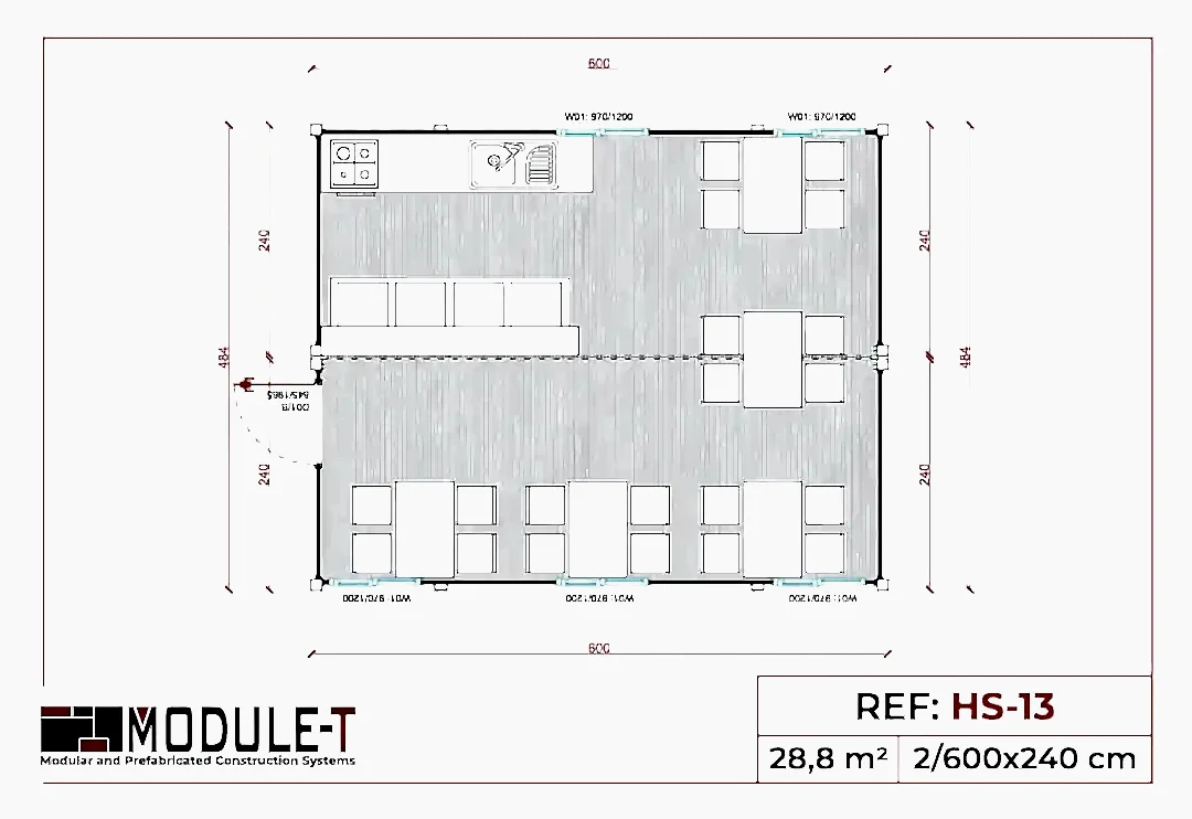Module-T | Canteen Container
