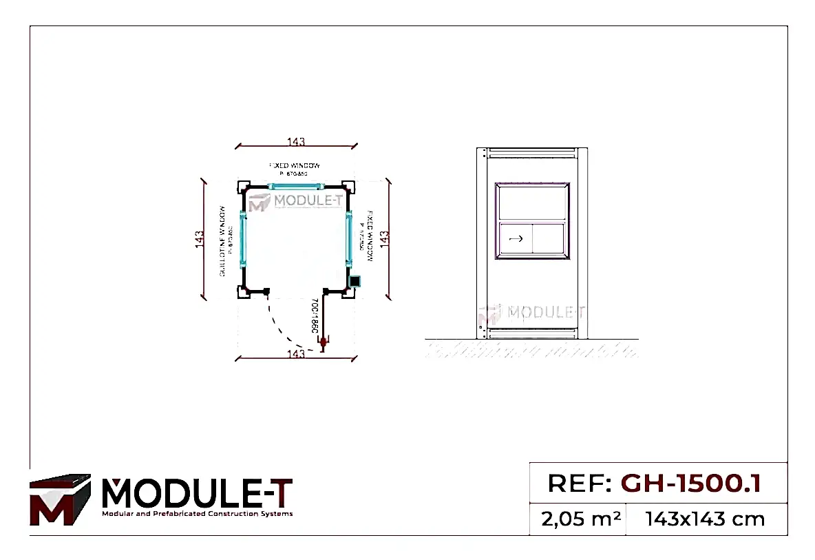 Module-T | Guardhouses and Kiosks