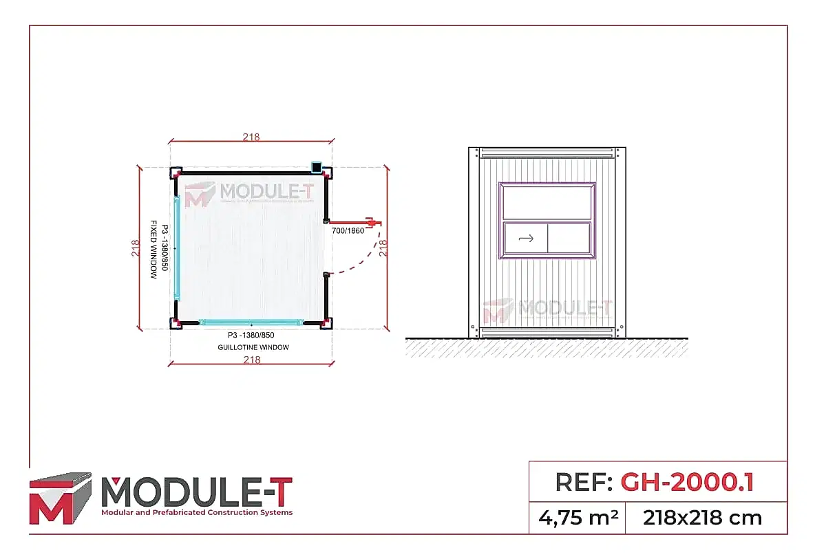 Module-T | Guardhouses and Kiosks