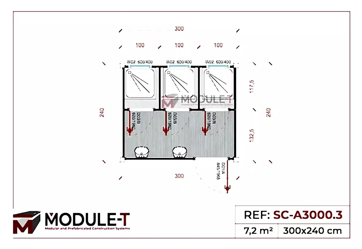 Module-T | Sanitary Containers