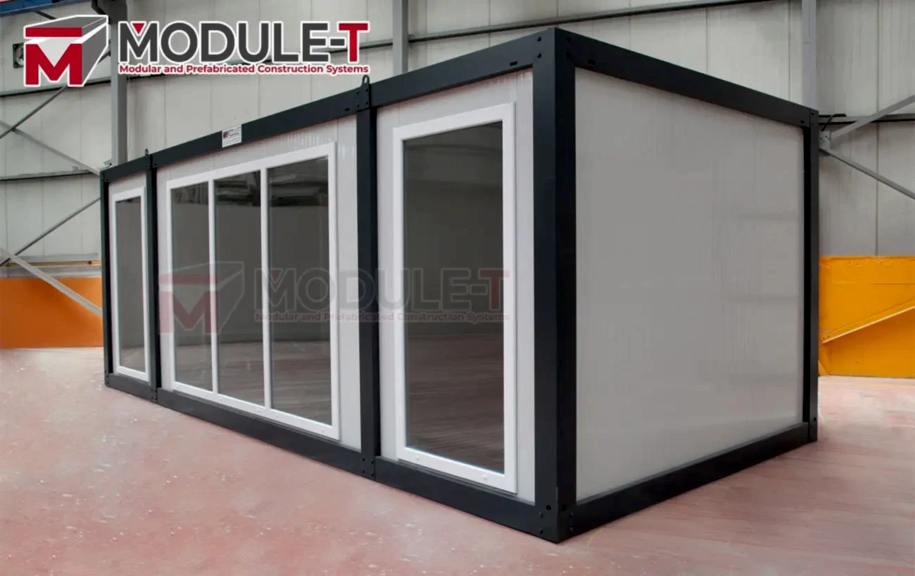 Module-T | Flatpack Showroom Containers
