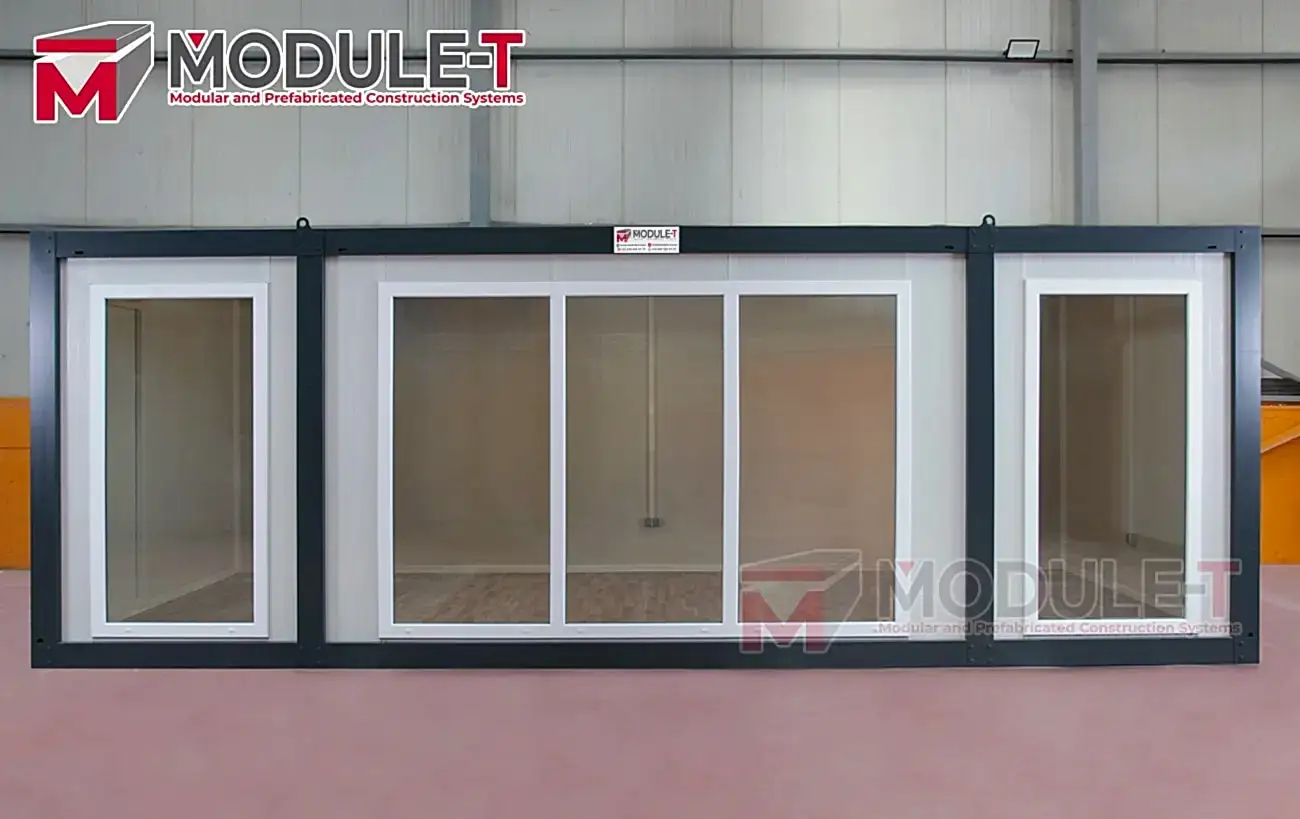 Module-T | Flatpack Showroom Containers