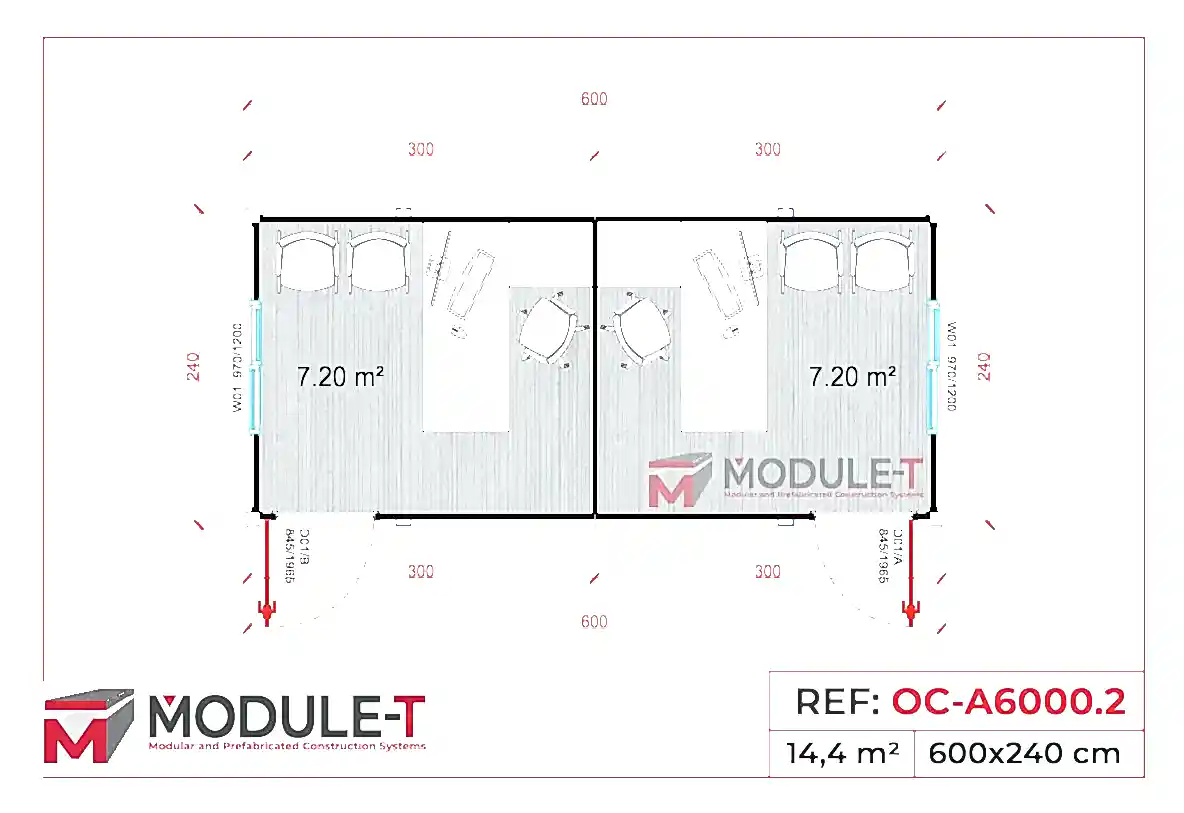 Module-T | Office Containers