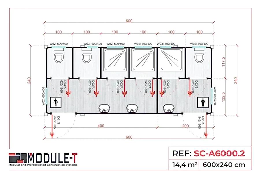 Module-T | WC Container