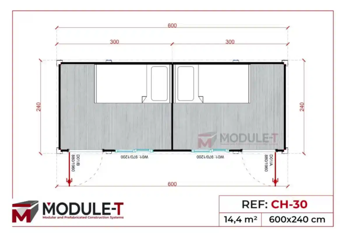 Module-T | Dormitory Containers